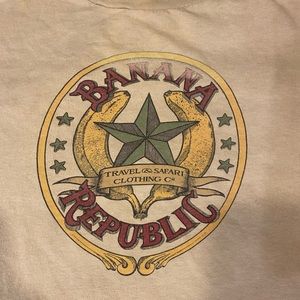 Vintage 80s Banana Republic Travel&Safari t-shirt